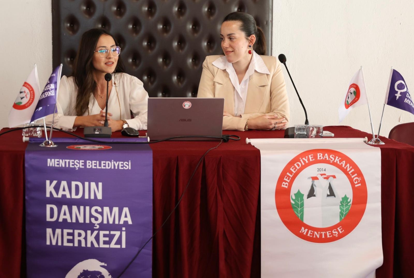 menteşe'de ‘kadın hakları ve kadına yönelik Şiddet’ konuşuldu (5)